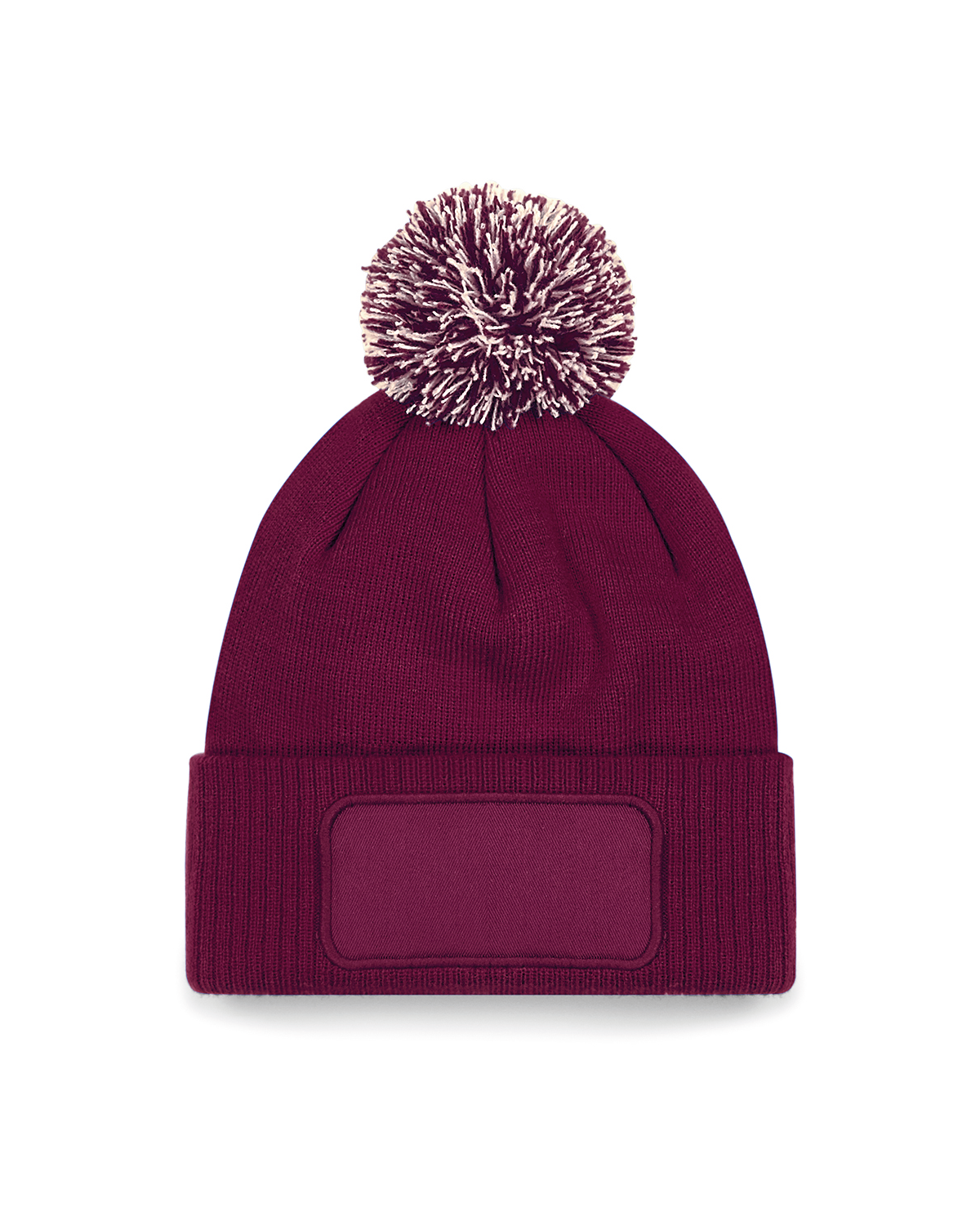 Snowstar patch beanie - B443
