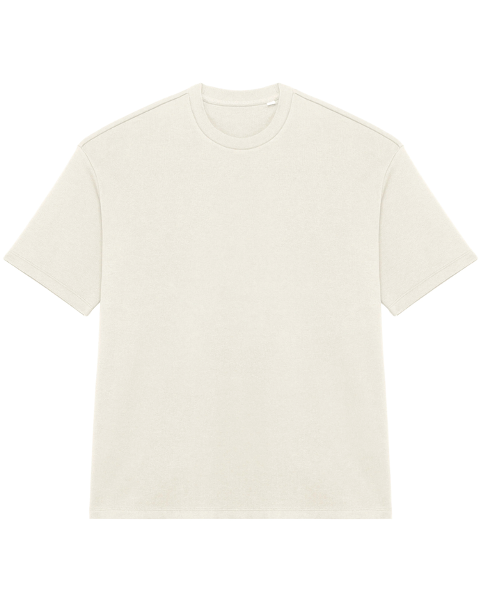 Ecologisch oversized T-shirt, Cremé, Native Spirit, Bedrukken