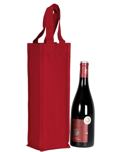 Flessentas van canvaskatoen - KI0269 (exclusief fles)